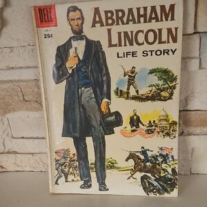 Abraham Lincoln Dell Comic Book #1, 1958